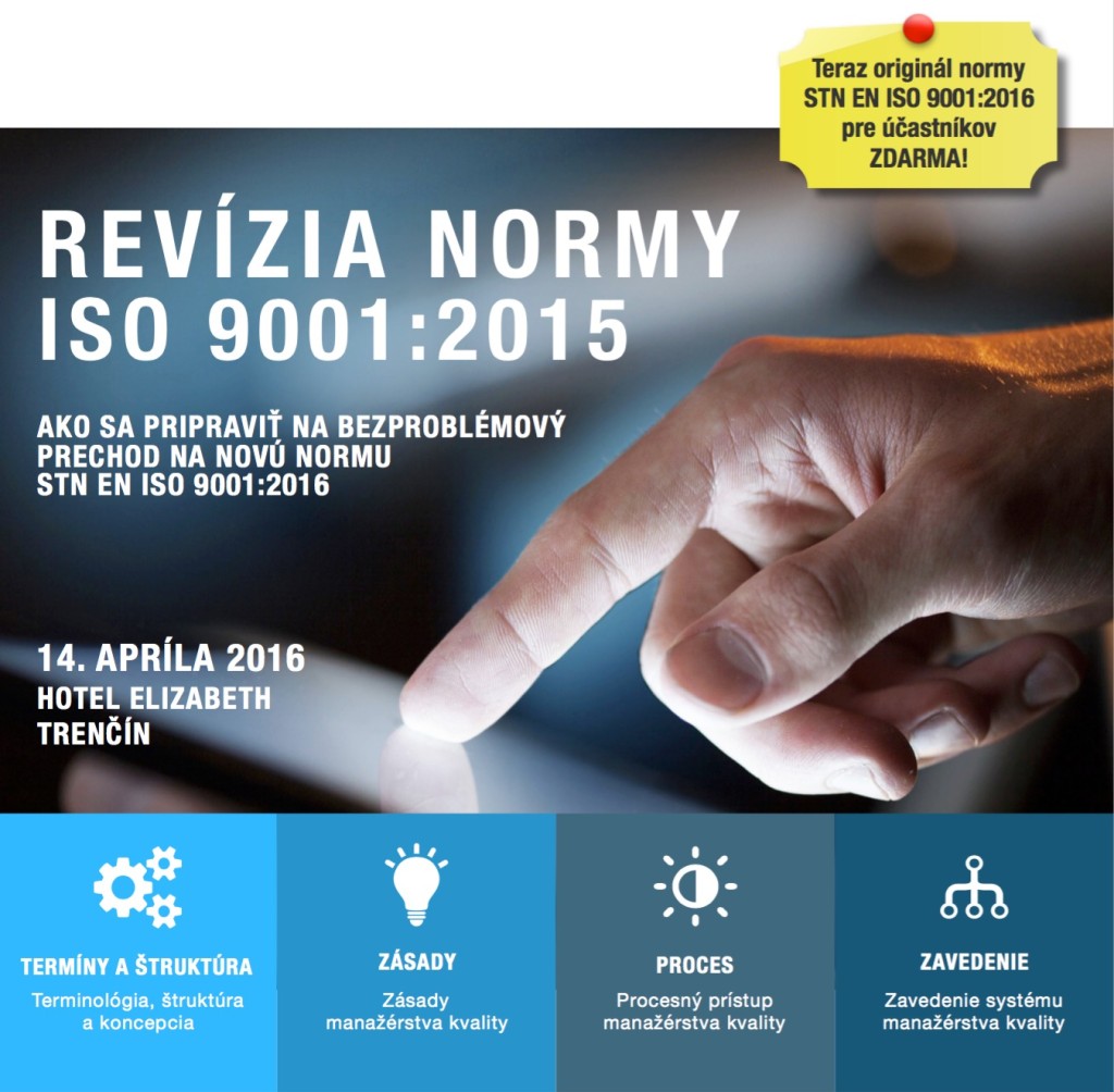 Seminar ISO 9001:2015 14.04.2016